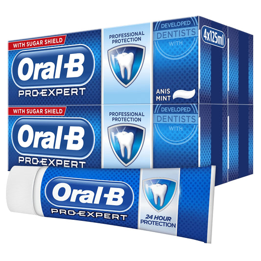 - Oral-B Pro-Expert Toothpaste | Professional Protection | 500 ml (125 ml x 4) -