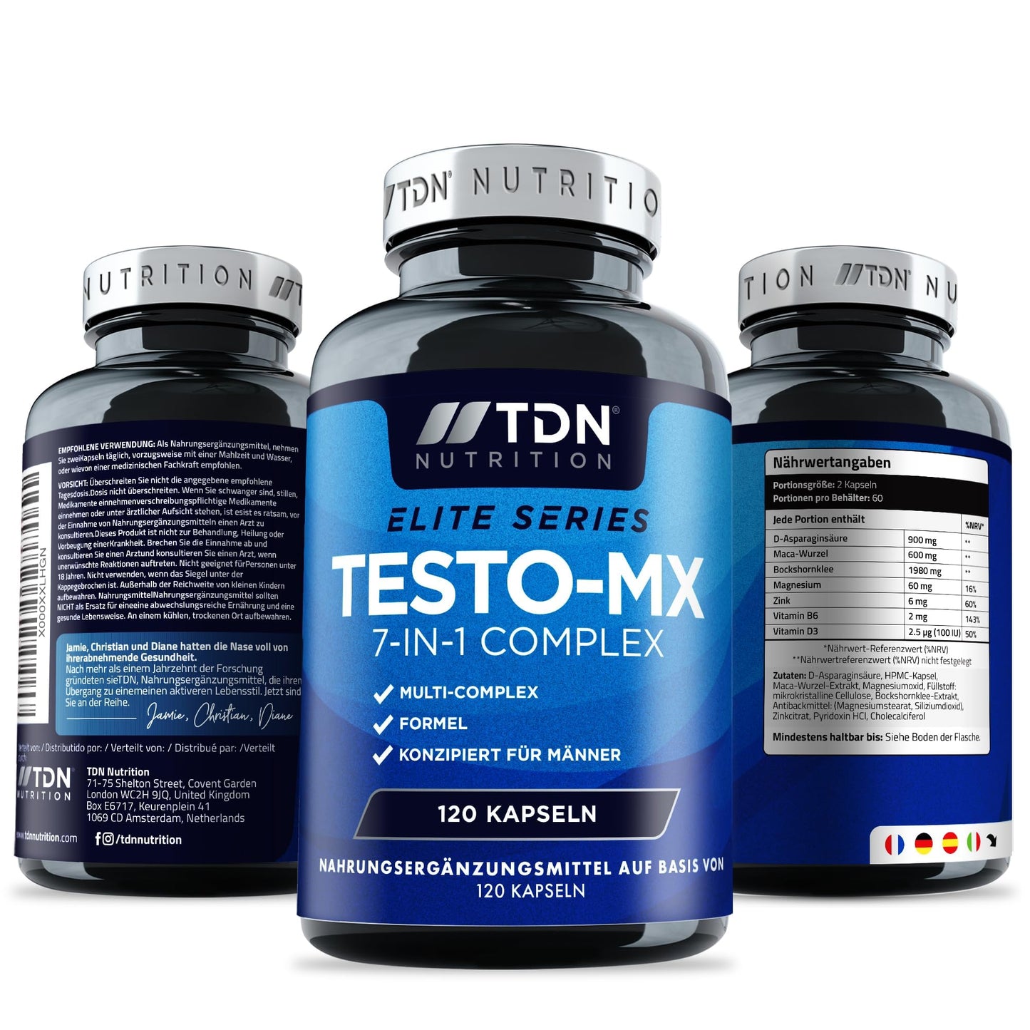 - Test Boosters for Men | Premium Testosterone XL 60 Days Supply | Supports Normal Testosterone Levels -