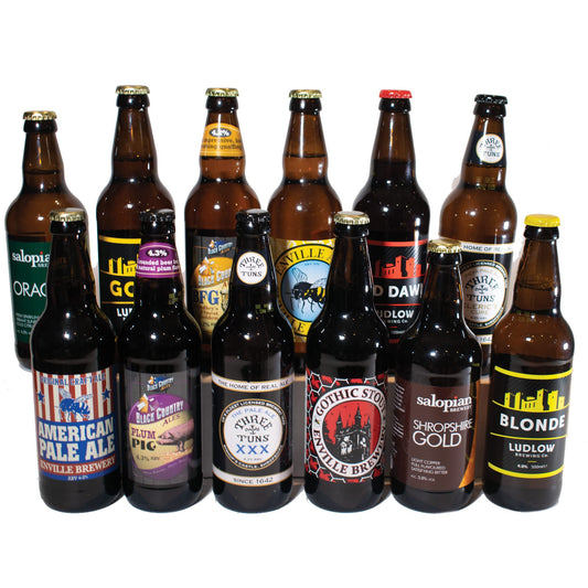 - Mixed Case British Real Ale Handpicked Selection | 12 x 500ml Bottles -