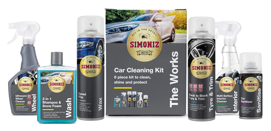 - Simoniz The Works Car Valeting Kit | Ultimate Car Cleaning Kit -