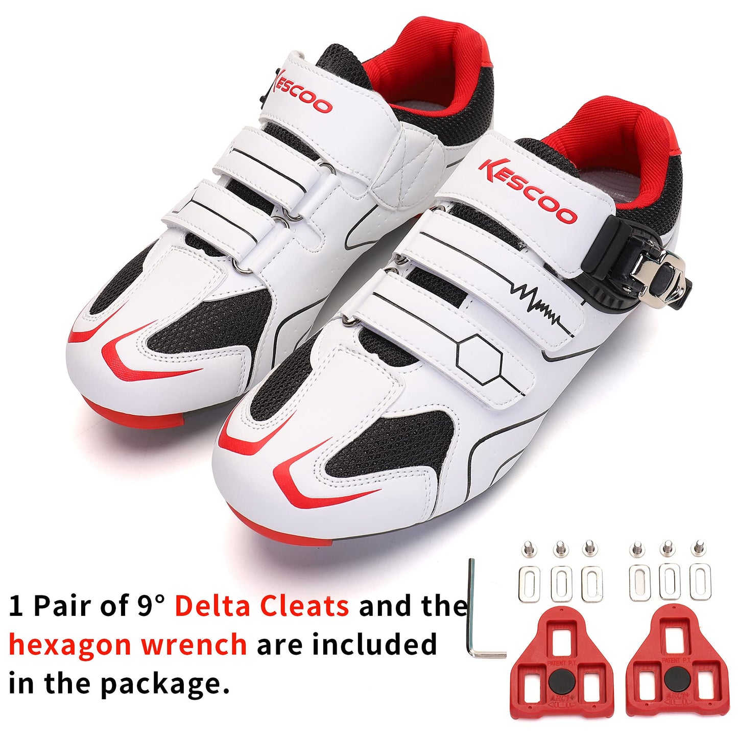 - Mens Cycling Shoes | Pre Installed Clip in Pedal -