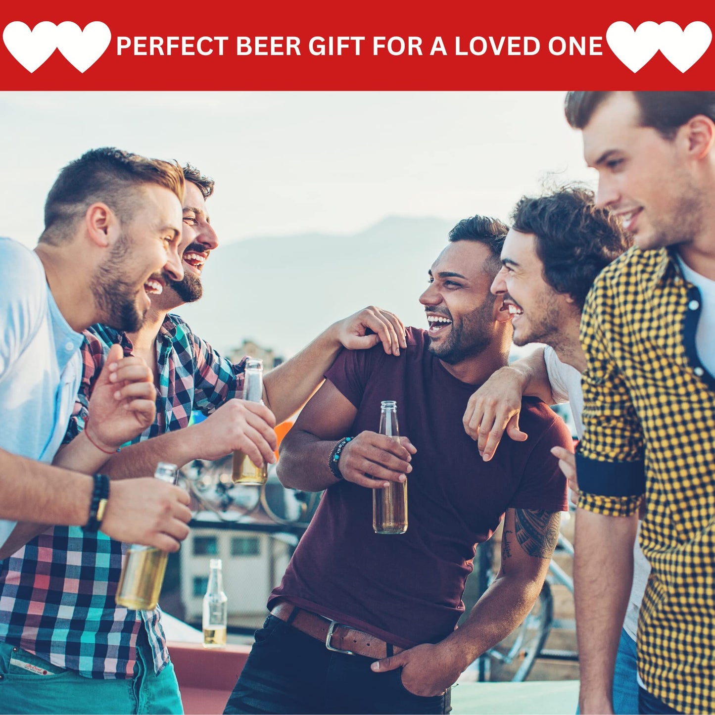 - Lagers Of the World Beer Gifts for Men | A Case of 4 Premium bottled beers -
