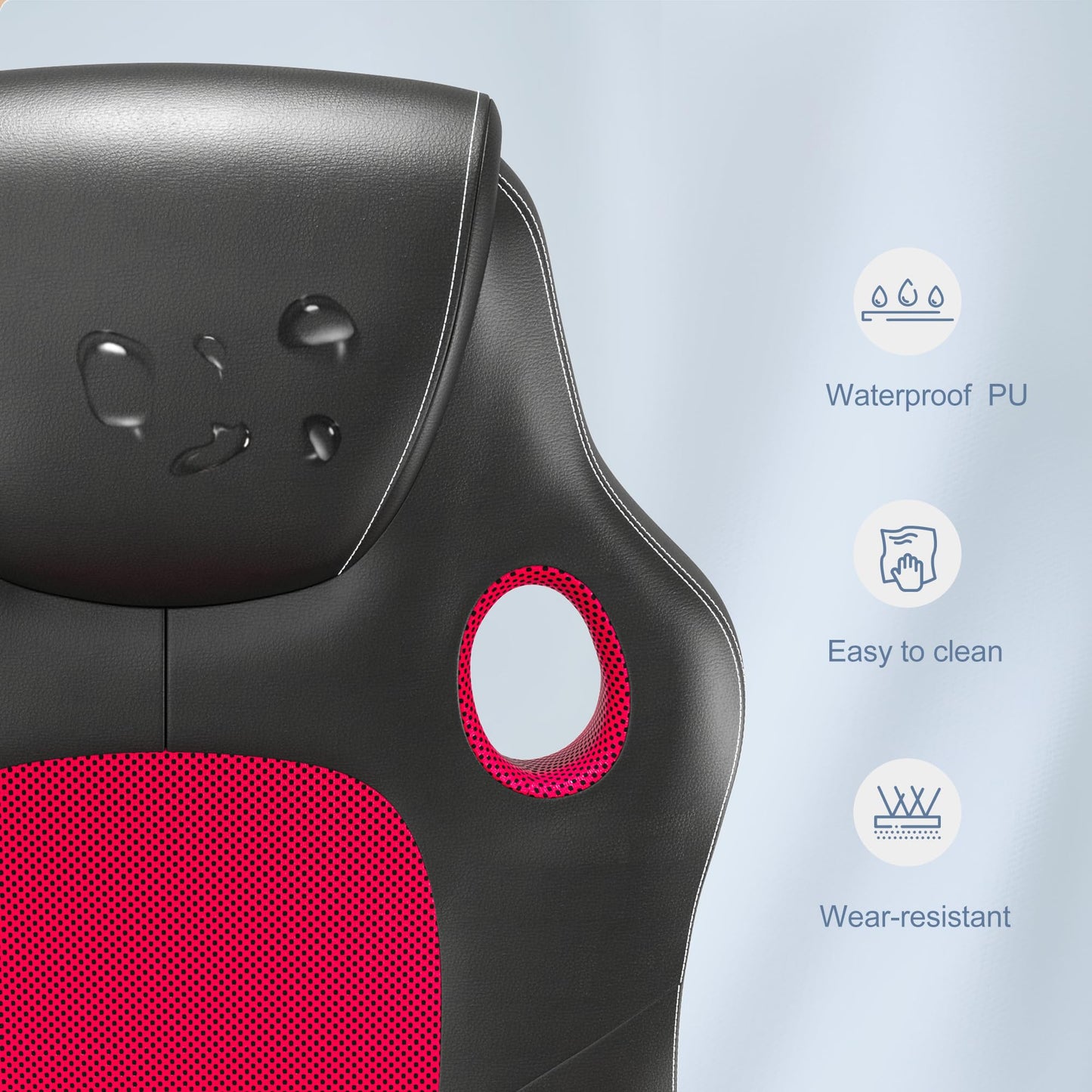 - Play Haha | Gaming Chair | Office Swivel Chair | Ergonomic | Leather PC Gaming Chair -