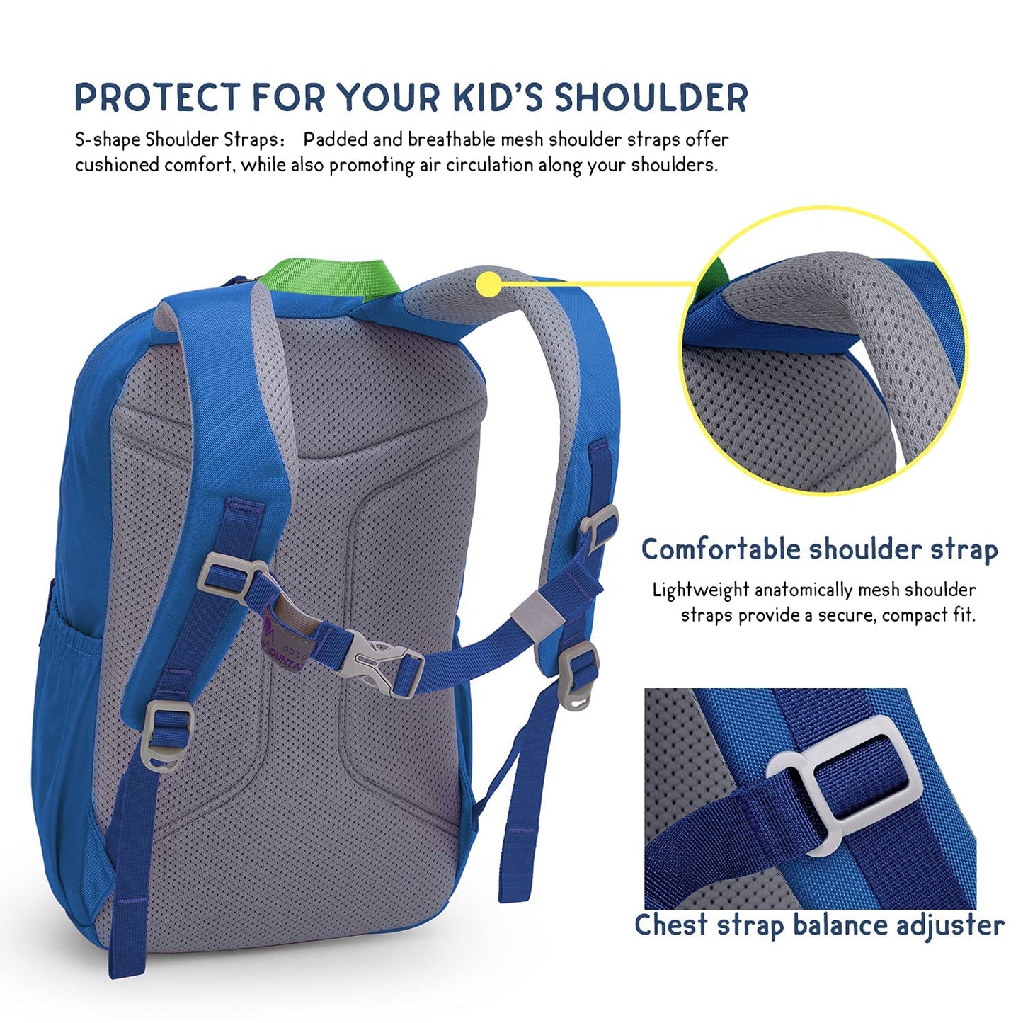 - MOUNTAINTOP 15L Kids Backpack | School Backpack | Childrens Hiking Backpack -