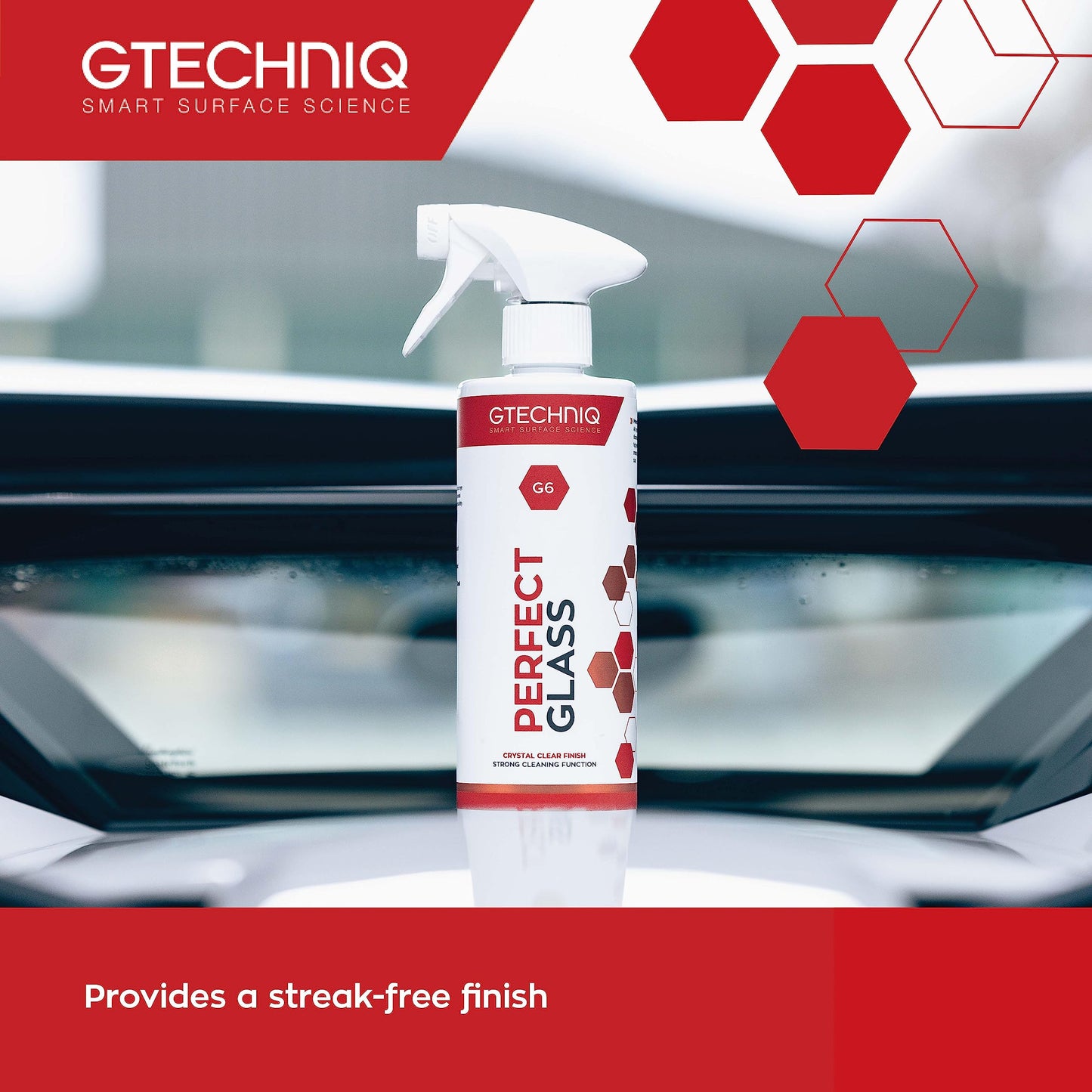 - Gtechniq G6 Perfect Glass Window Cleaner | Anti-Static Window Cleaning Equipment | Leaves No Smears or Streaks -