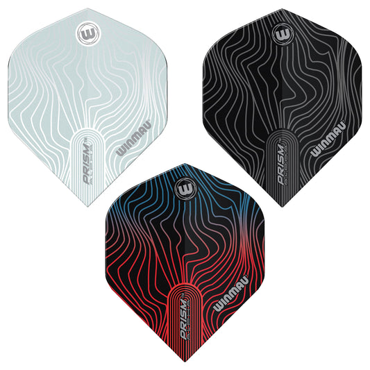 - WINMAU Prism Alpha Solar Design Dart Flight Packs - 3 sets per pack