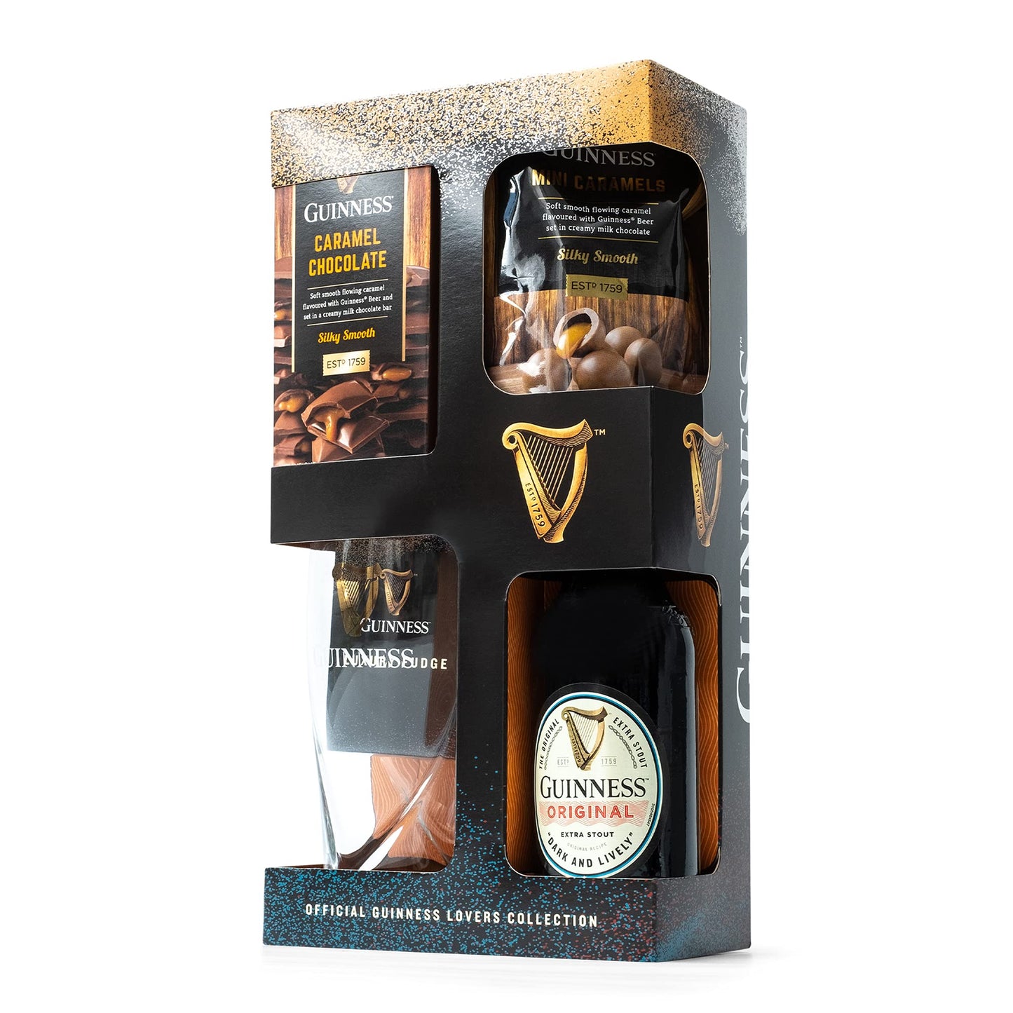 - Guinness Gifts for Men | Beer Gift Set | Official Guinness 500ml and Pint Glass -