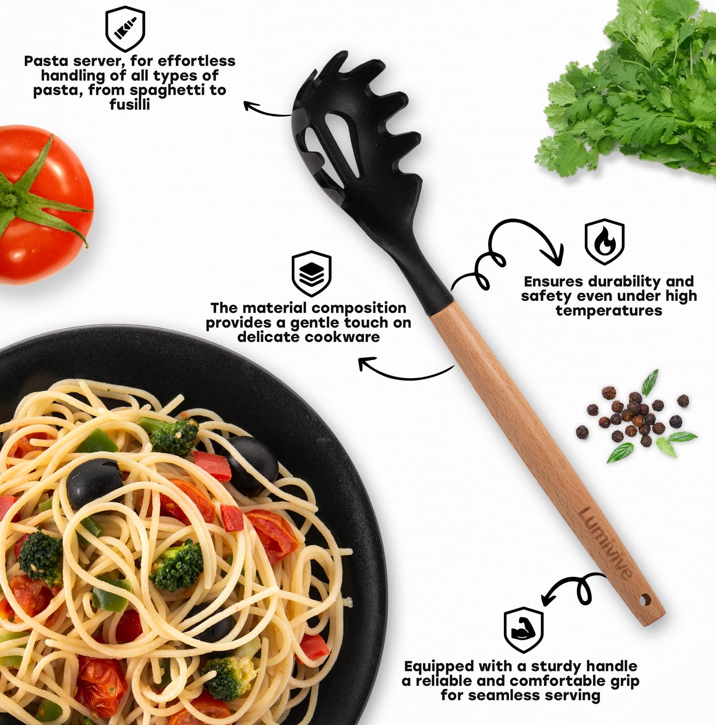 - Lumivive Kitchen Utensils Set -