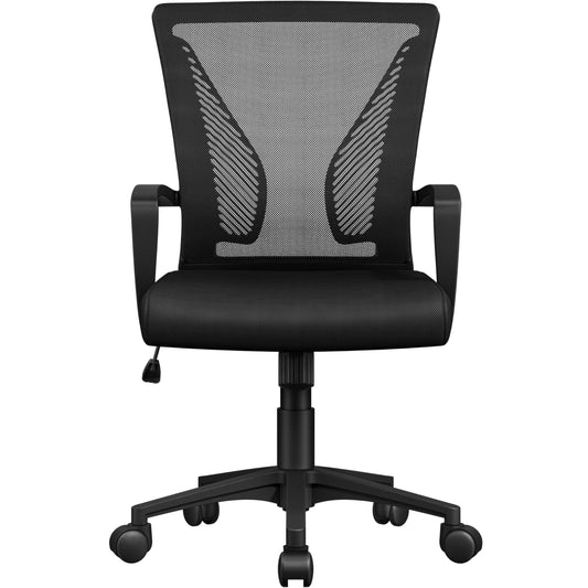 - Yaheetech Adjustable Office Chair, Ergonomic Mesh Swivel Chair For Office.