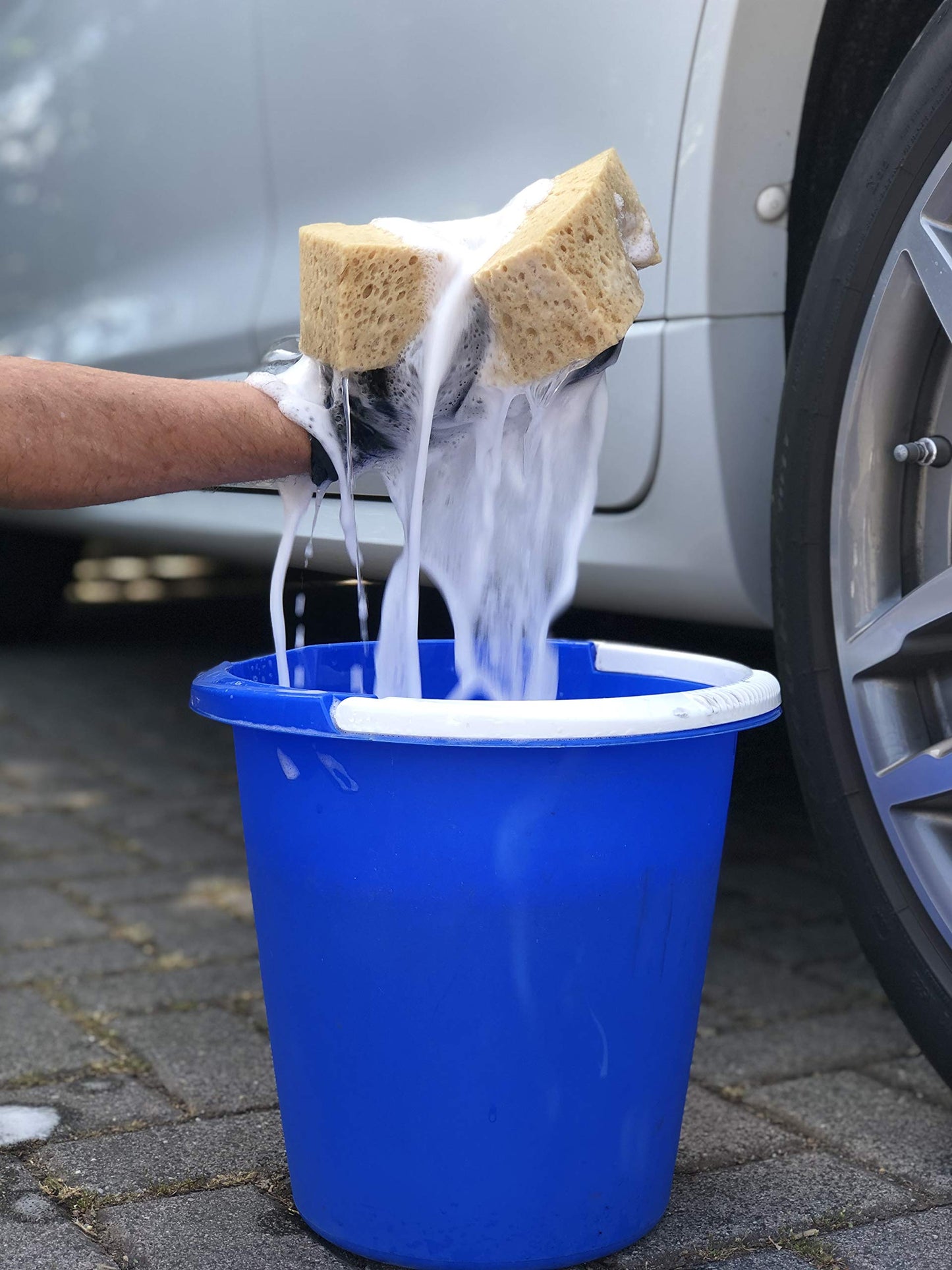 - Glart 44WSN 2-Piece Set Of Car Washing Sponges -