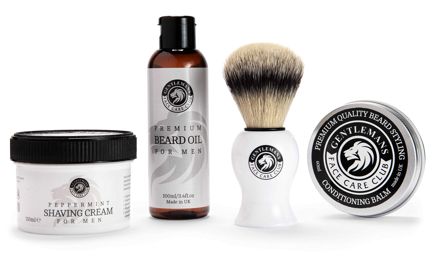 - Gentlemans Face Care Club | Vegan Friendly Shaving Brush | Badger Friendly Shave Brush -