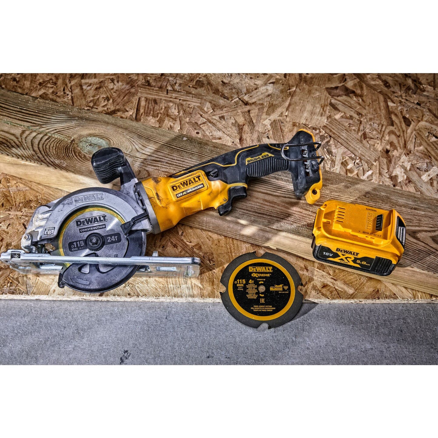 DEWALT DCS571N-XJ Compact Circular Saw 18V XR, Bare Unit