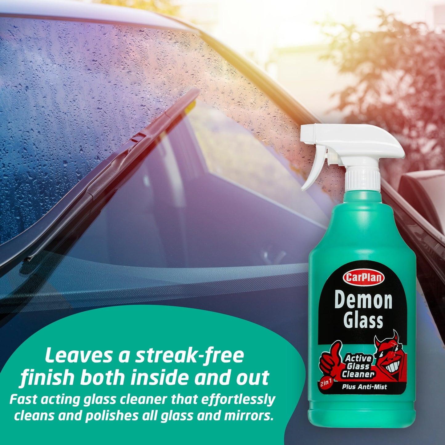 CarPlan Demon Glass, 1 Litre (Pack of 1)