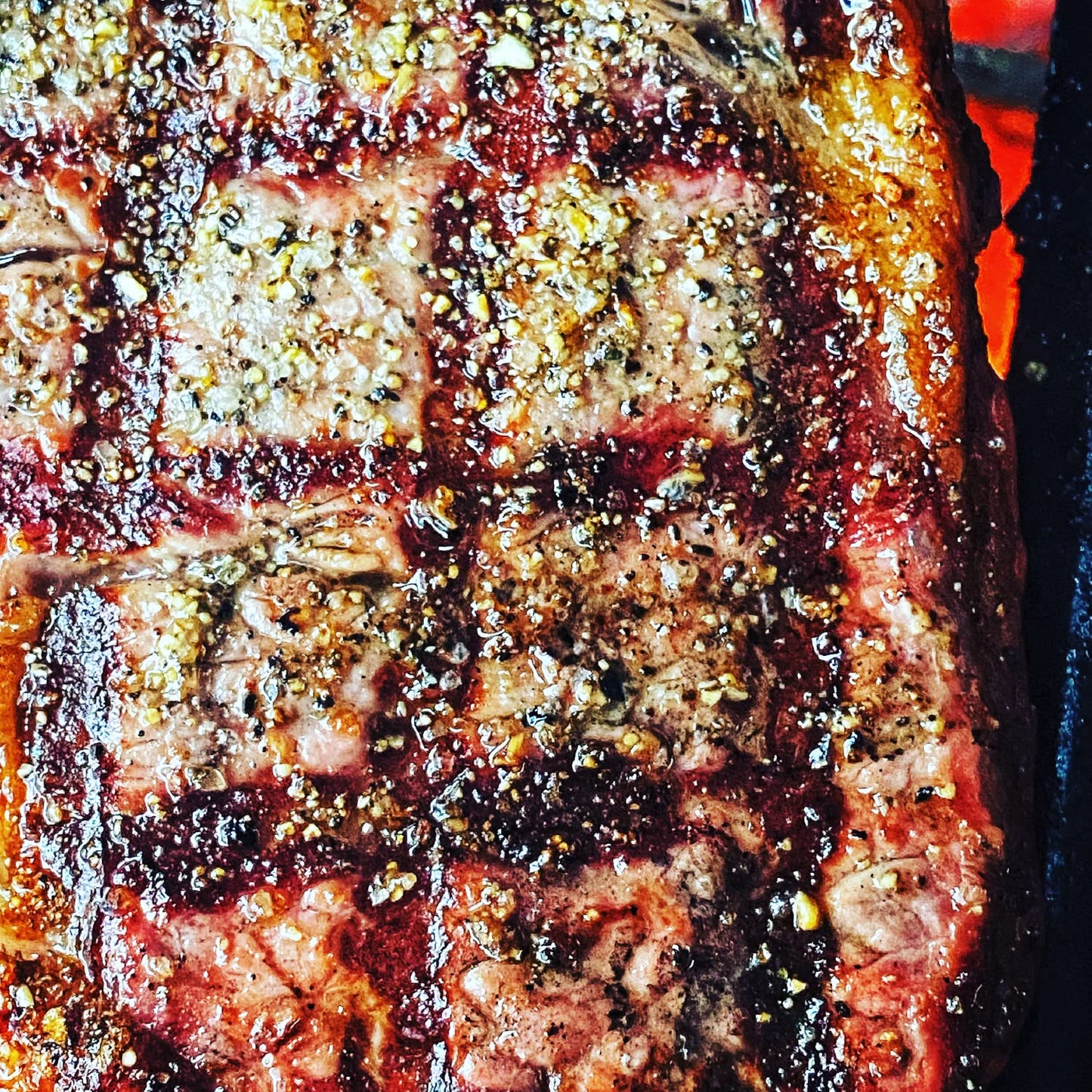 Angus & Oink | Rub Me Texas Steak | BBQ Seasoning | No Preservatives, Thickeners, or Coloring | Great with Steaks | 210g