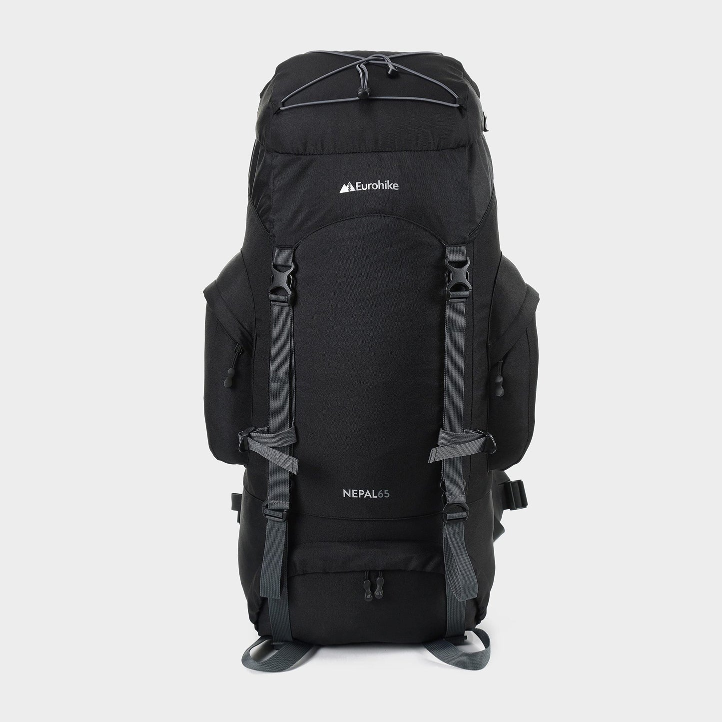 - Eurohike Nepal 65 Litre Rucksack | Ventilated Back Panel |  Padded Harness | 65L Backpack -