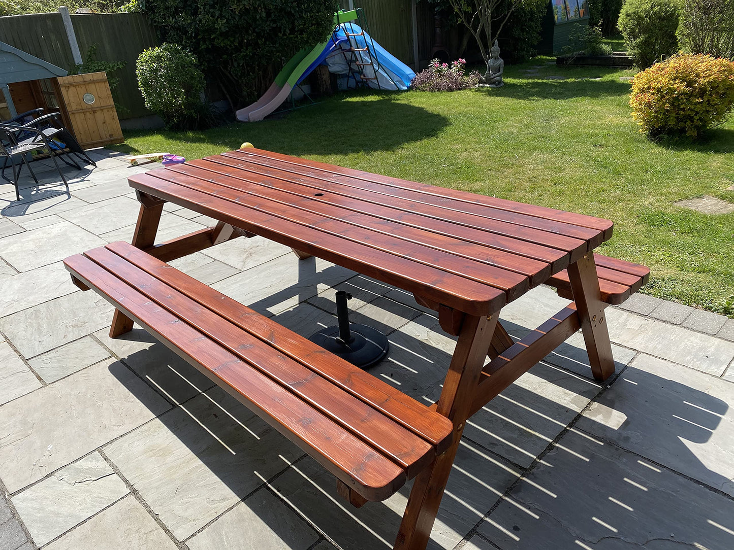 - MG Timber A-Frame Heavy Duty Wooden Picnic Tables | 4ft Length -