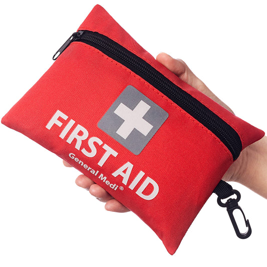- General Medi Mini First Aid Kit | 92 Pieces Small First Aid Kit -