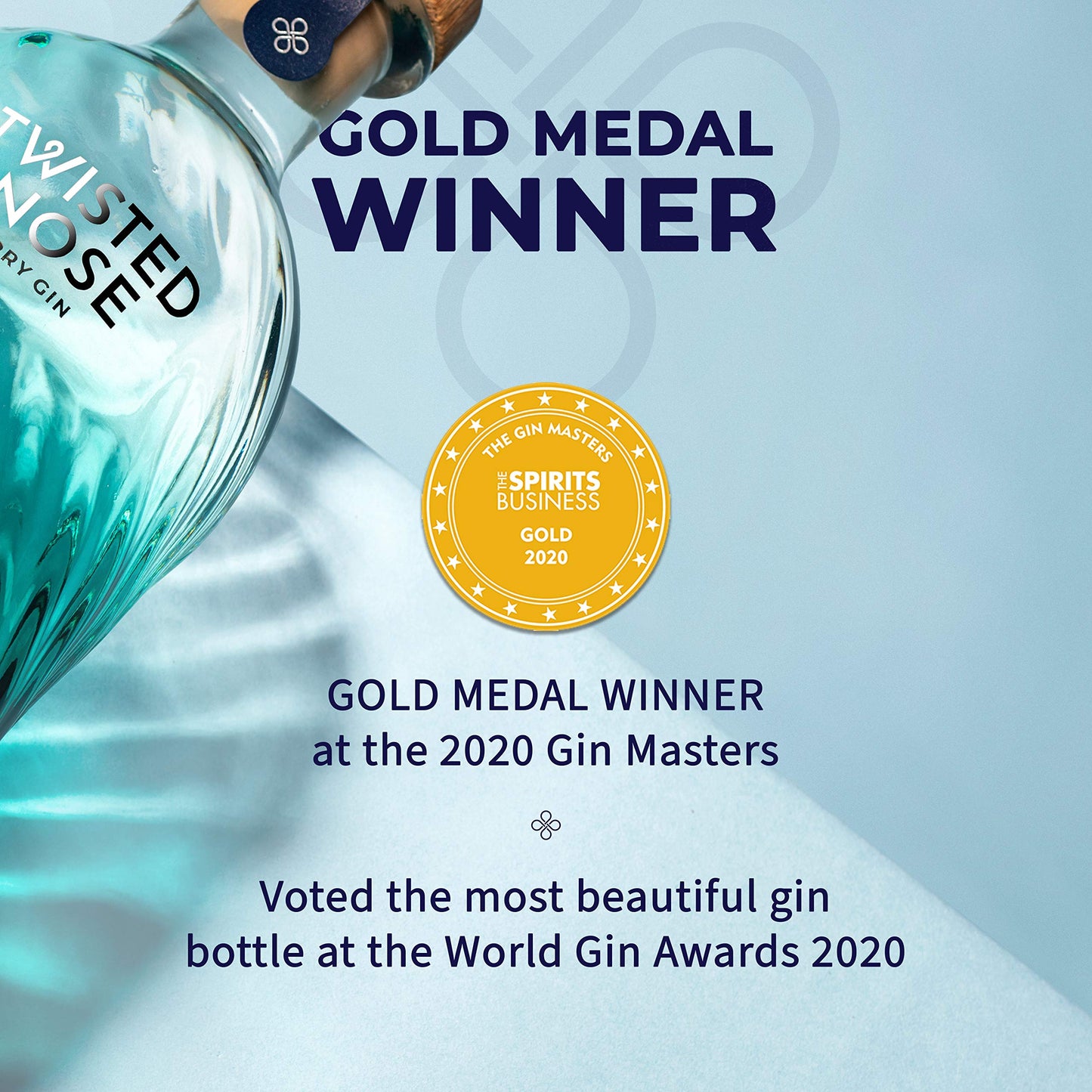 - Twisted Nose Premium Dry Gin | World Gin Award Winner | 70cl Gin Bottle -