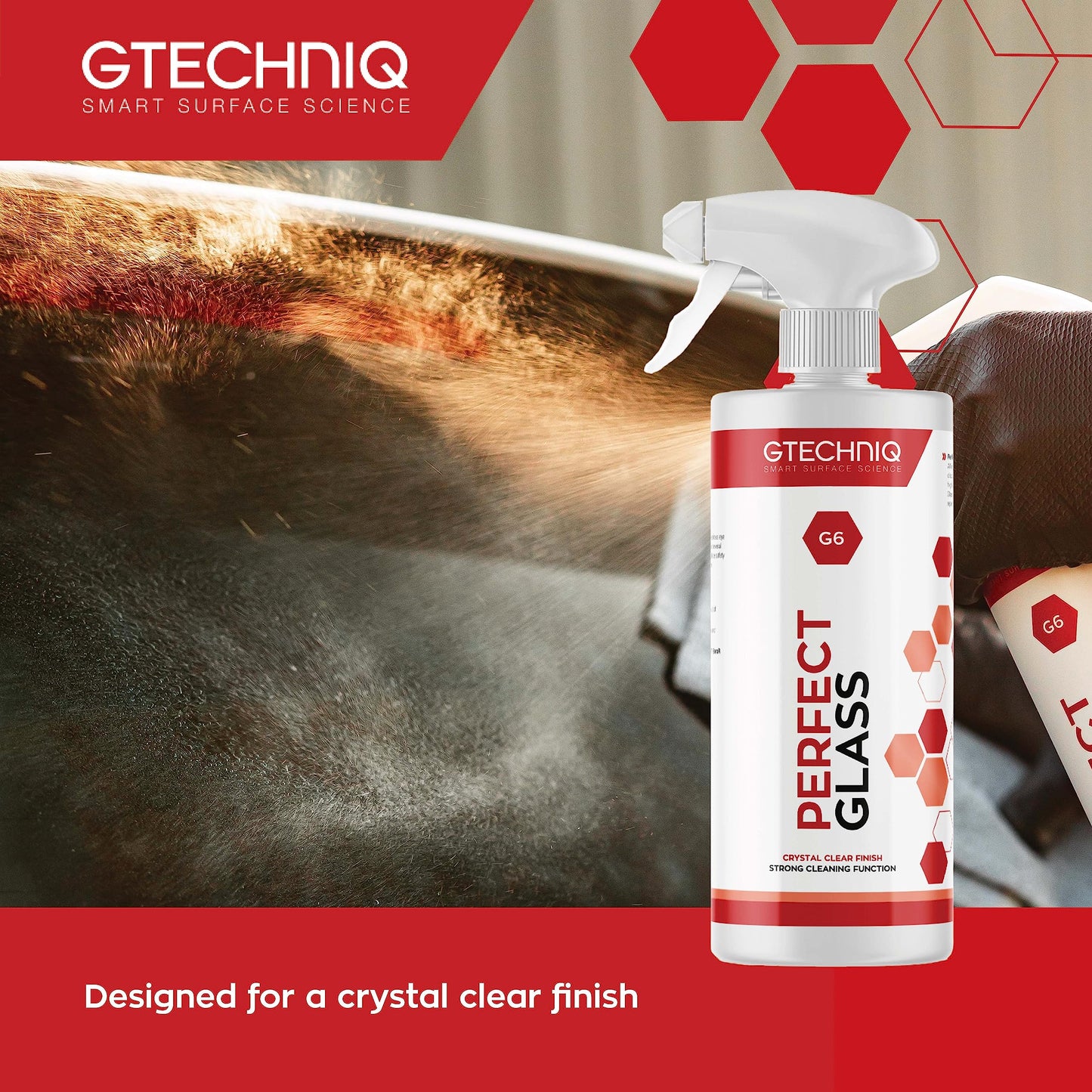 - Gtechniq G6 Perfect Glass Window Cleaner | Anti-Static Window Cleaning Equipment | Leaves No Smears or Streaks -