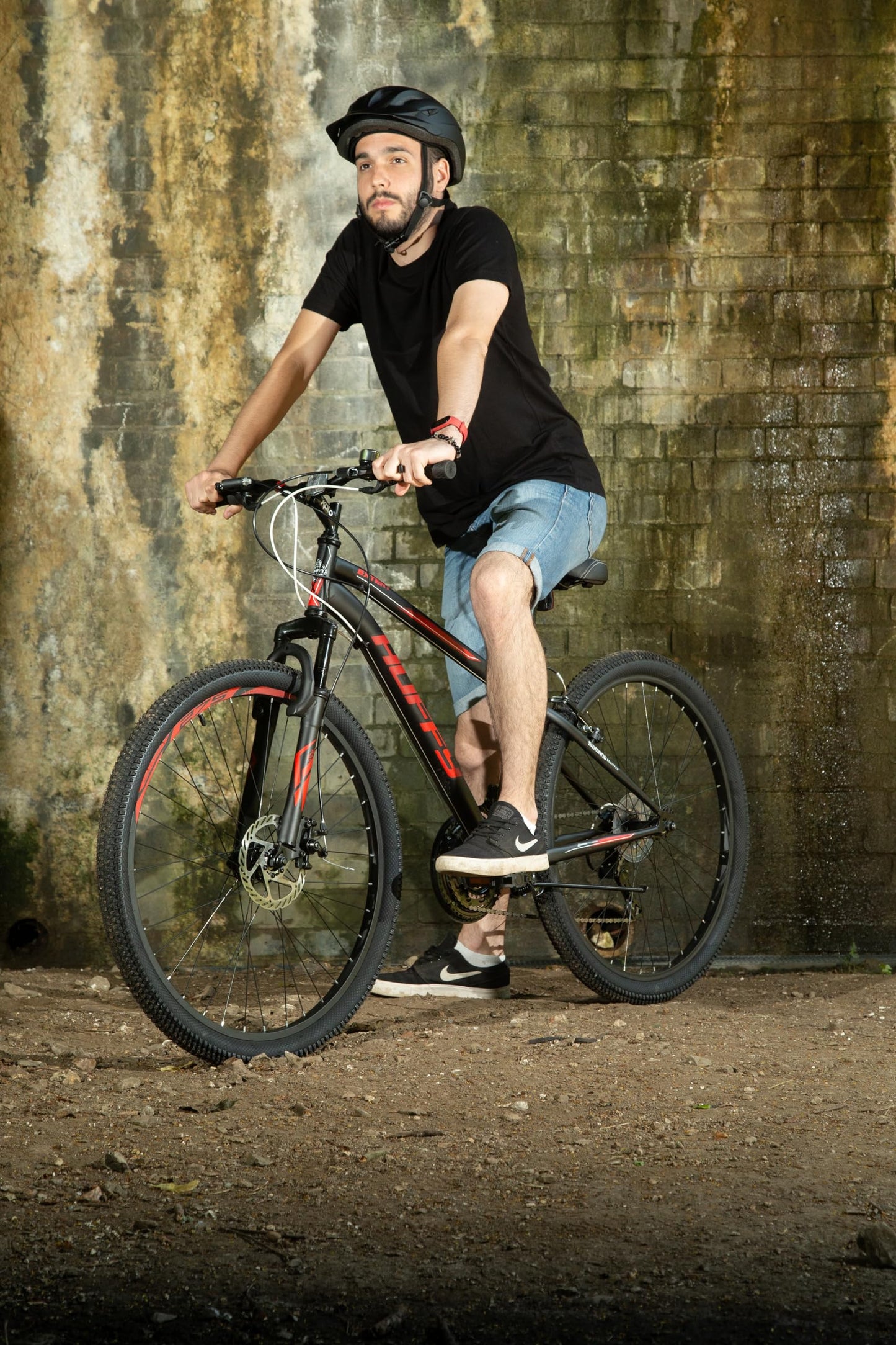 - Huffy Extent 27.5 Inch Mens Mountain Bike | Medium 18 Speed | Matte Black -