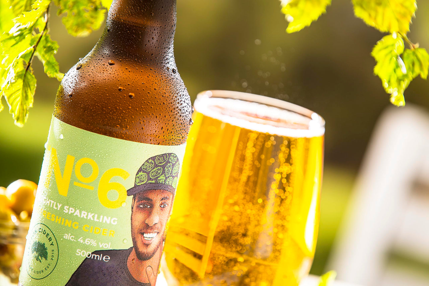 - Napton Cidery | No.6 Fresh Medium Dry Cider | 4.6% 500ml Glass Bottles | Pack of 3 -