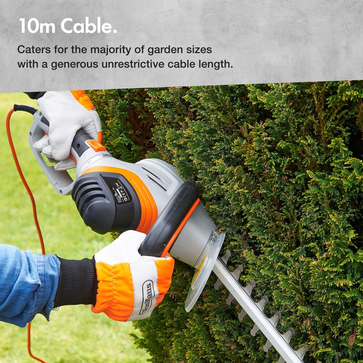 - VonHaus Hedge Trimmer 710W – Electric Lightweight Cutter for Hedges, Branches, Shrubs