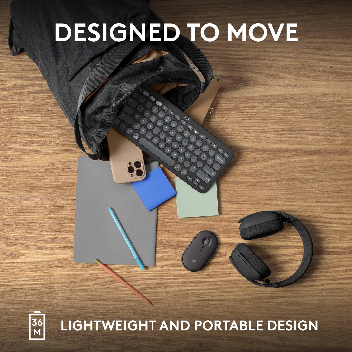 - Logitech Pebble Keys 2 K380s | Multi-Device Bluetooth Wireless Keyboard | Customisable Shortcuts -