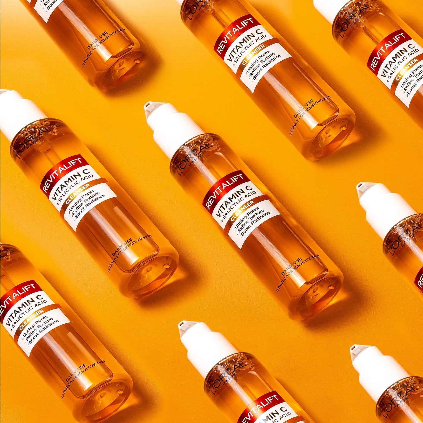 - L'Oréal Paris Revitalift Clinical Vitamin C Cleanser with Vitamin C -