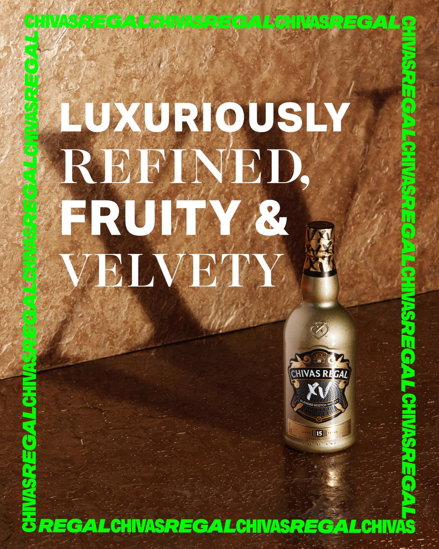 Chivas Regal XV 15 Year Old Blended Scotch Whisky, 70cl