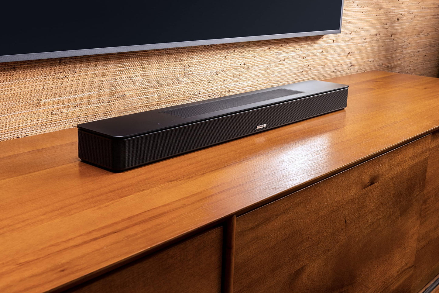 Bose Smart Soundbar 600 Dolby Atmos with Alexa Built-In, Bluetooth connectivity – Black