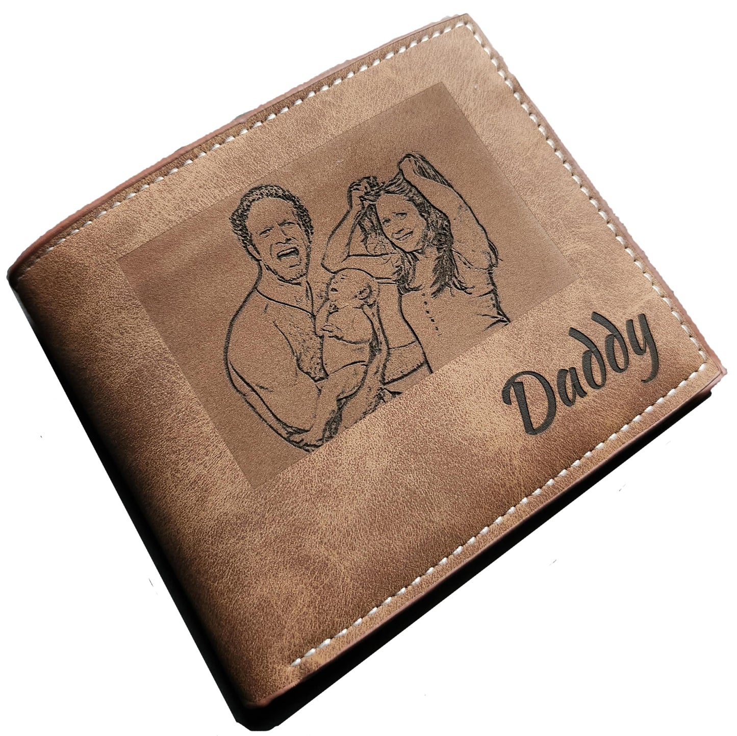 - Personalised Photo Wallet with Coin Pocket | Personalized Custom Gift -