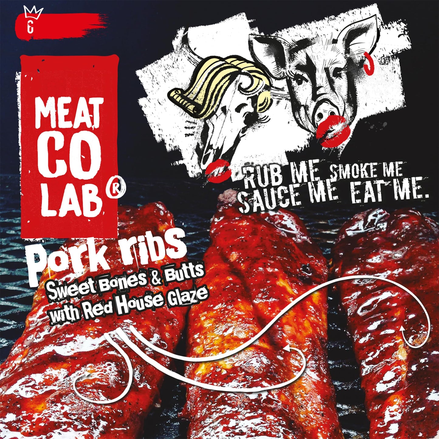 Angus & Oink | Sweet Bones & Butts | Maple BBQ Rub and Seasoning | Gluten-Free, No Preservatives | Ideal for Smoking, Grilling & Oven | 200g