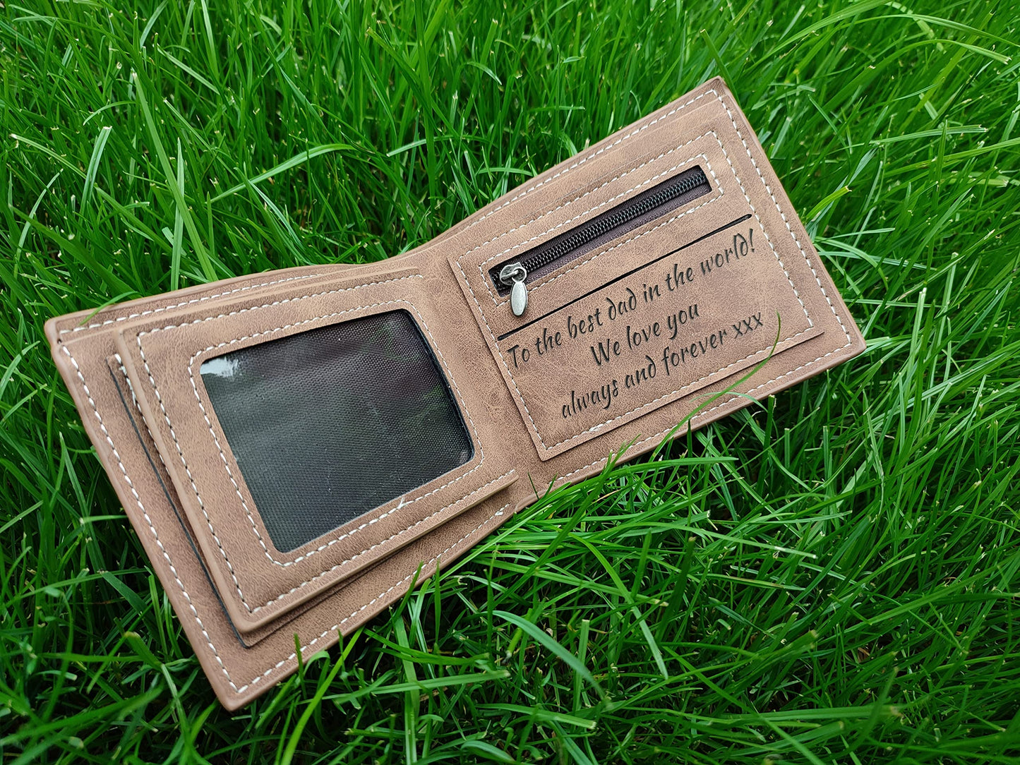 - Personalised Photo Wallet with Coin Pocket | Personalized Custom Gift -