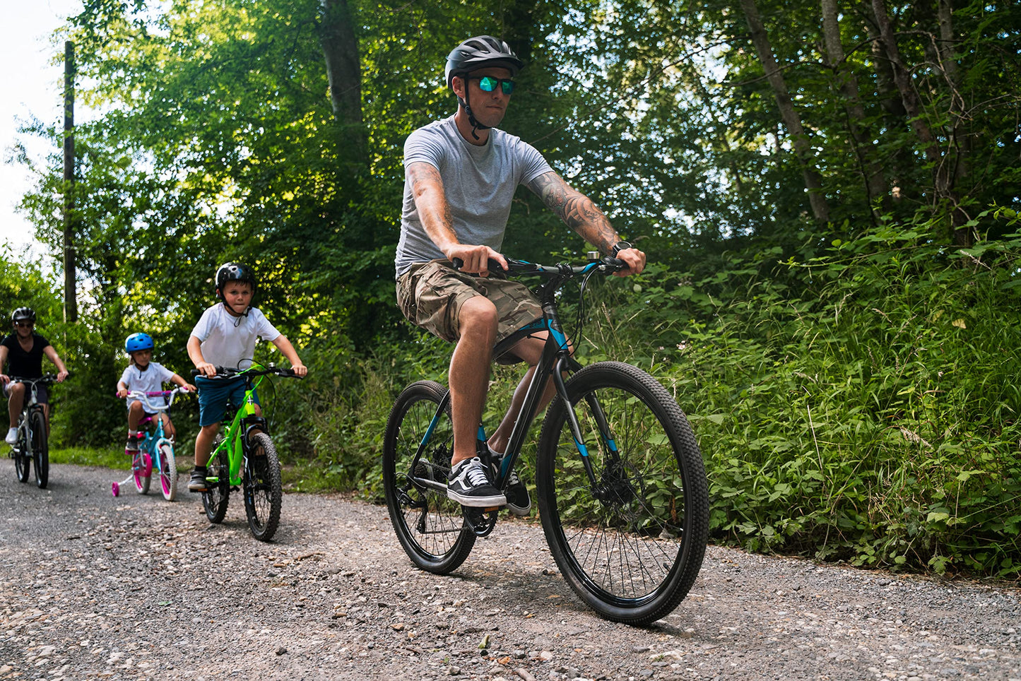 - Huffy Carom Mens 27.5 Hybrid Hardtail Gravel Bike | 14-Speed -