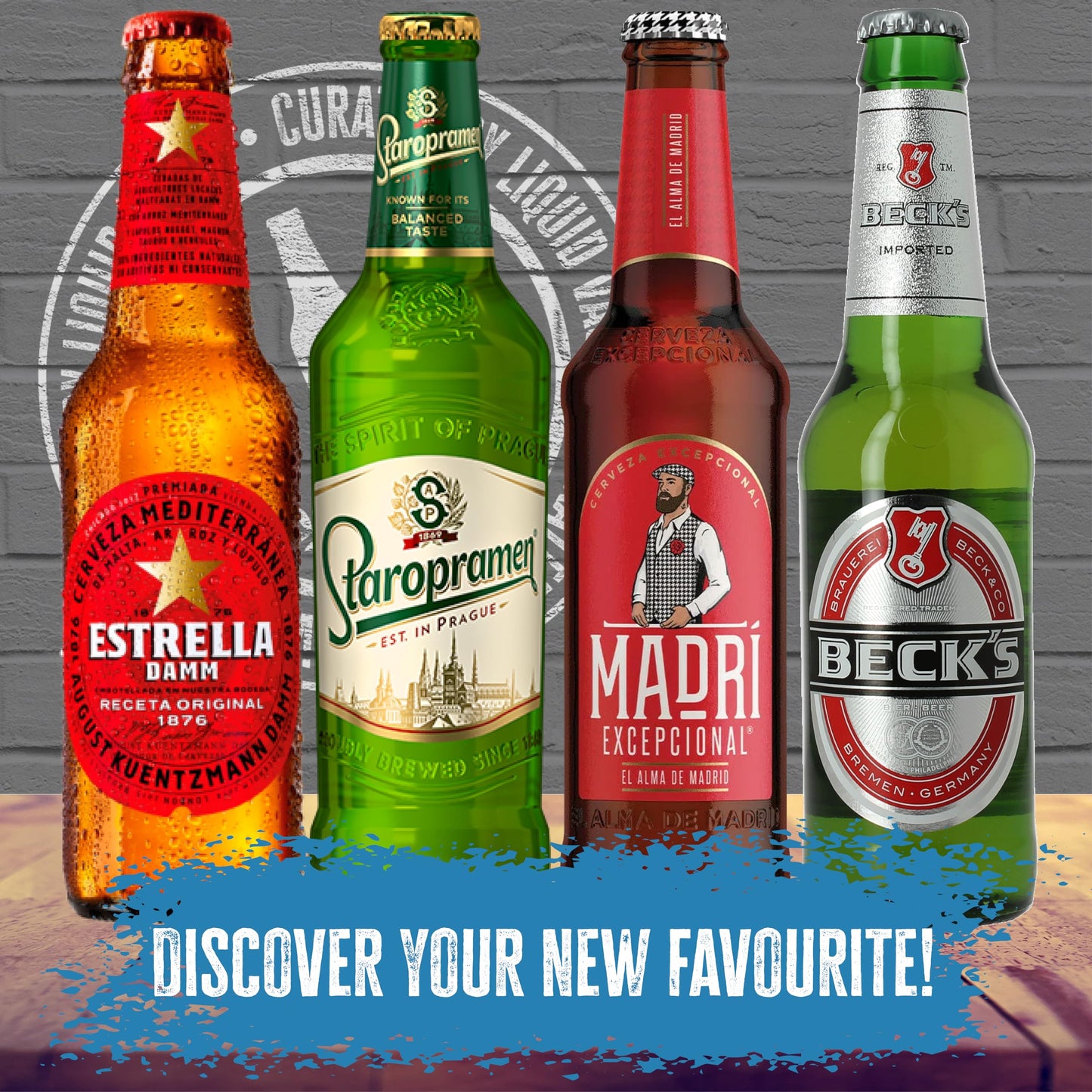 - World of Lager Gift Pack, 12 Bottle Mixed Case. A Variety of Favourite Lager Beers Including Sol, Corona, Madri and Holsten Pils