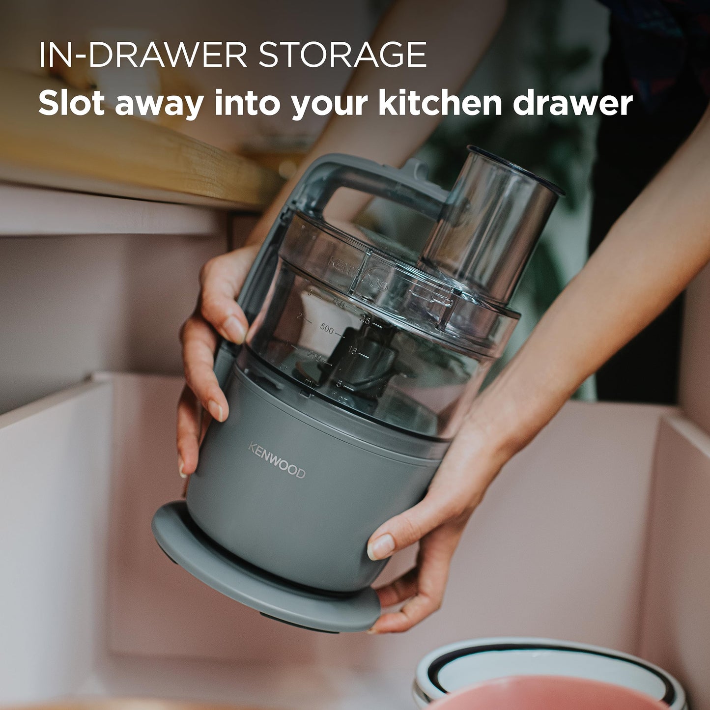 - Kenwood | MultiPro Go FDP22.130GY | Food Processor | Chopping | Slicing -