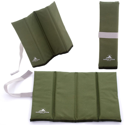 - Outdoor World Folding Sit Mat | Thermally Insulated | Waterproof -