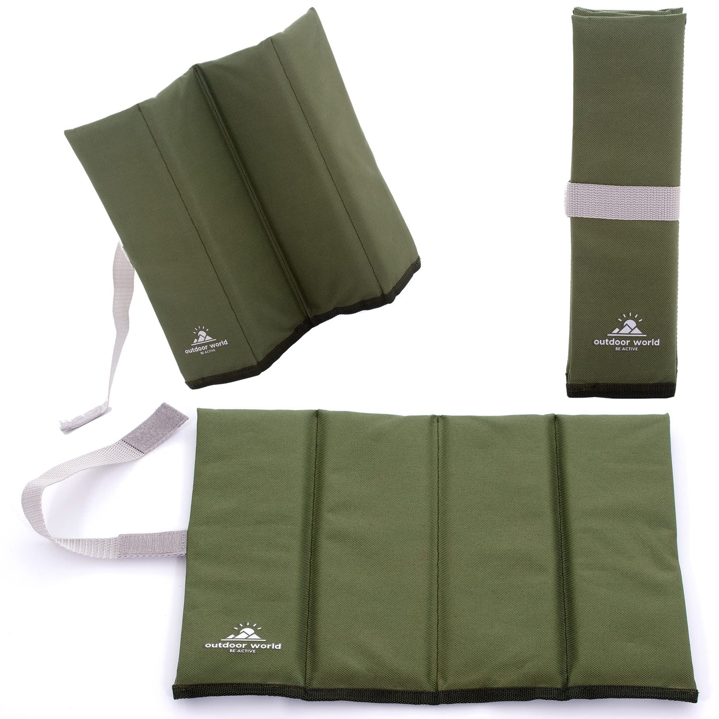 - Outdoor World Folding Sit Mat | Thermally Insulated | Waterproof -