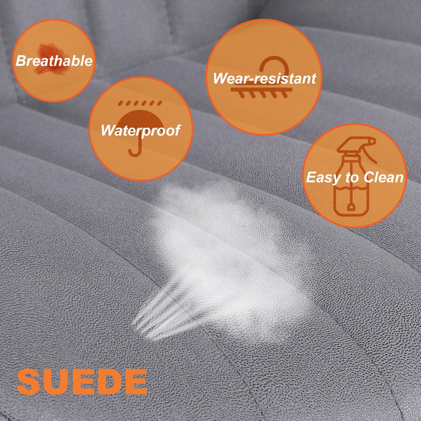 - Youhauchair Bar Stools Set of 2, Swivel Counter Height Barstools with Back, Adjustable PU Leather Bar Stool, Modern Kitchen Breakfast Bar Stools, Dark Grey