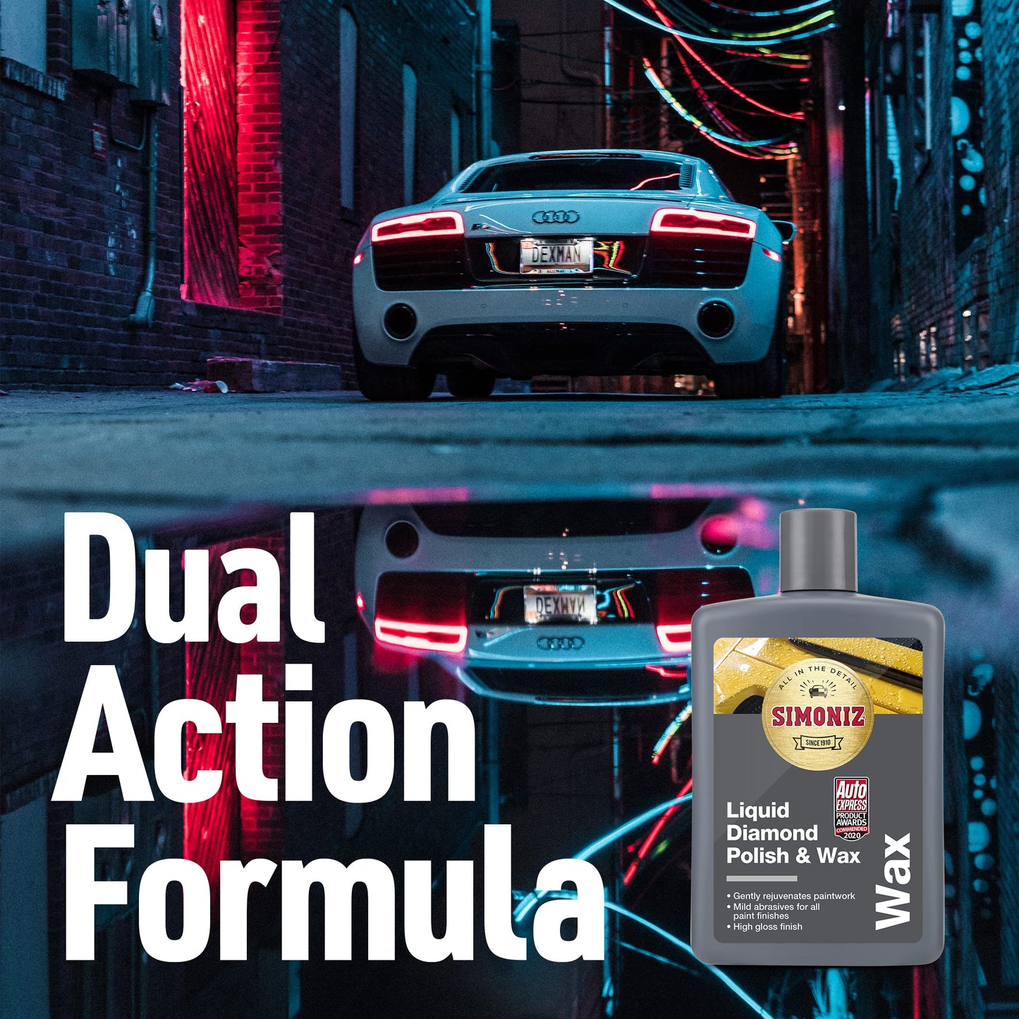 - Simoniz Liquid Diamond Polish & Wax | Car Wax & Polish | Dual Action -