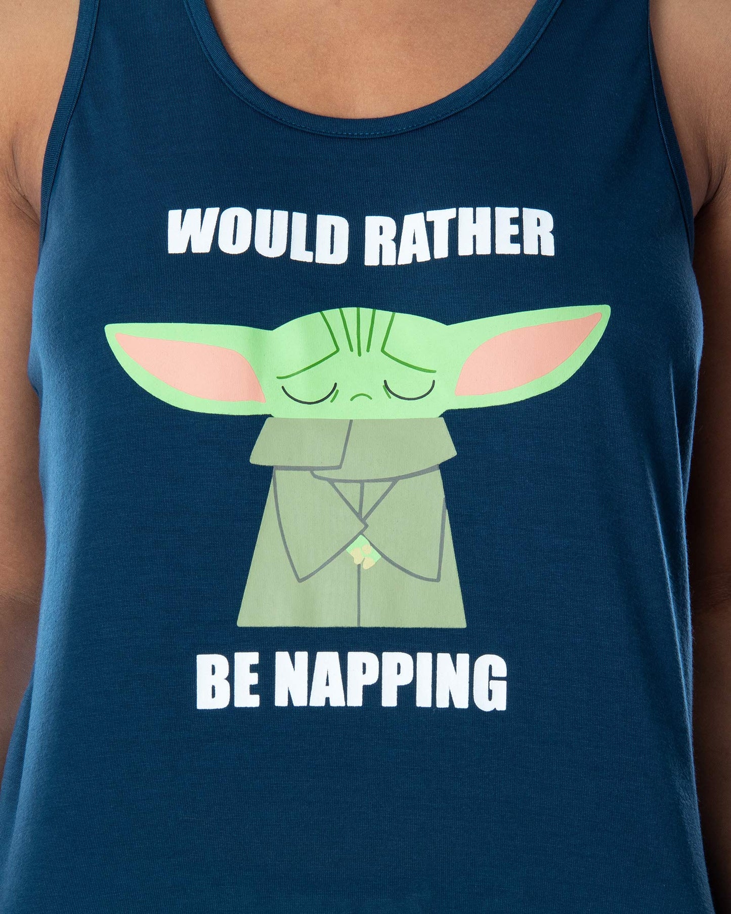 - Star Wars Women's | The Mandalorian Baby Yoda Rather Be Napping -
