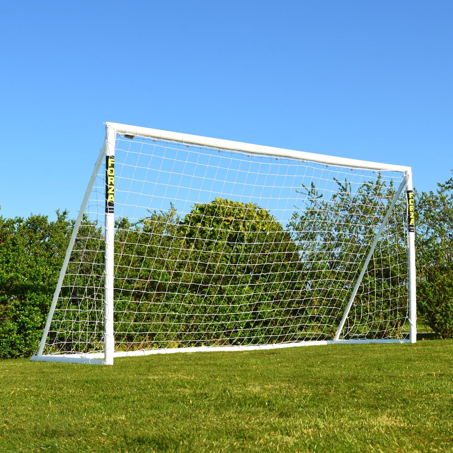 - FORZA 12ft x 6ft Football Goal | All Weather uPVC Garden Goals –