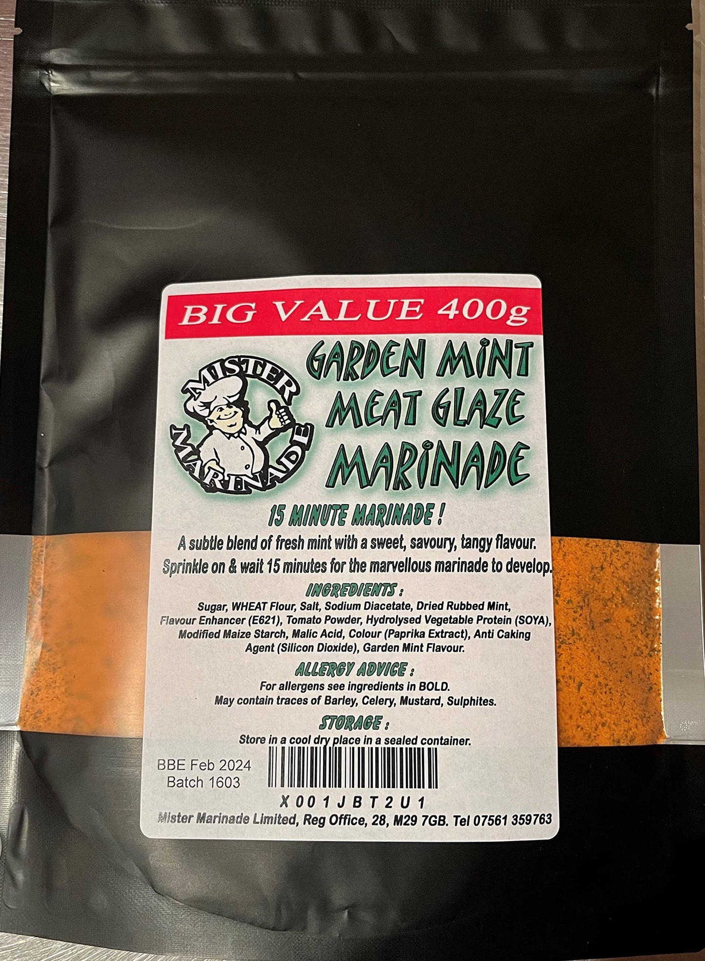 - MISTER MARINADE Meat Glaze Marinade | Big Value 400g BBQ Seasoning -