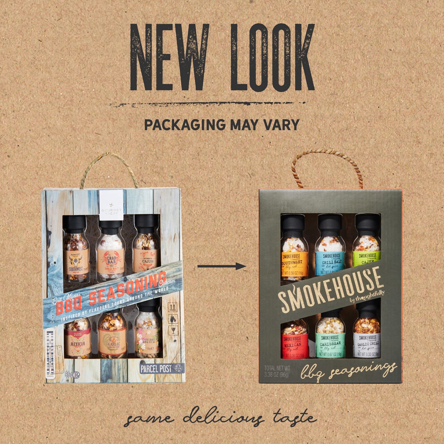 - Smokehouse by Thoughtfully | BBQ Seasoning Collection | 6 Pack -