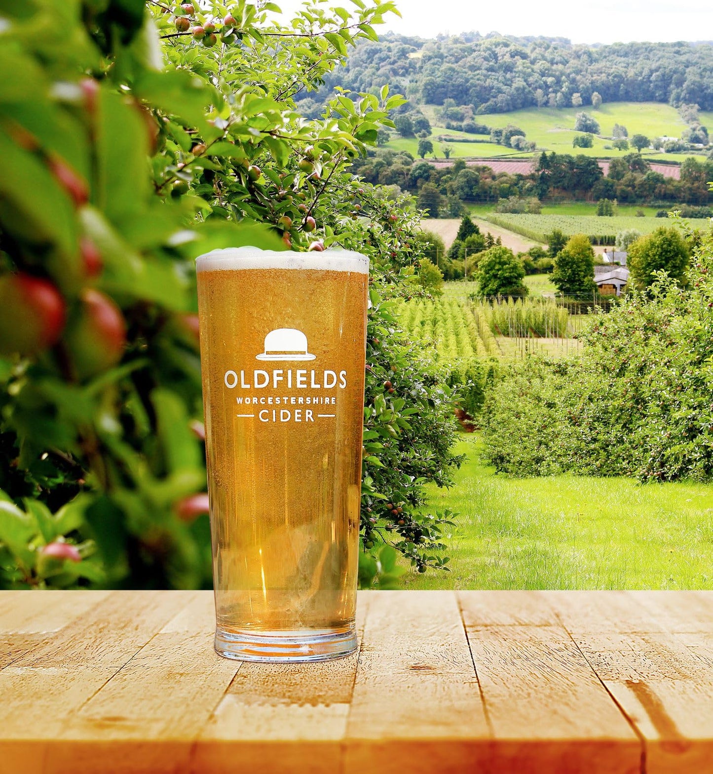 - Hobsons Oldfields Premium English Mixed Cider Selection Pack - Case of 12 x 500ml Bottles -