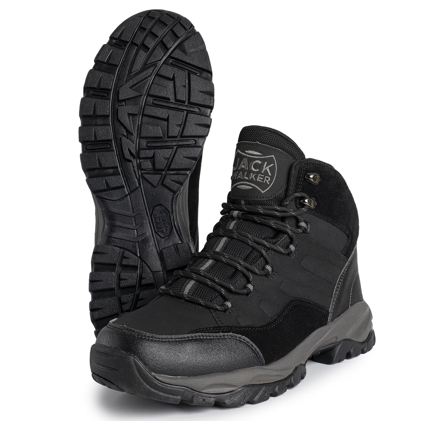 - Jack Walker Mens Waterproof Walking Boots | Comfortable Lightweight Hiking and Trekking Shoes -