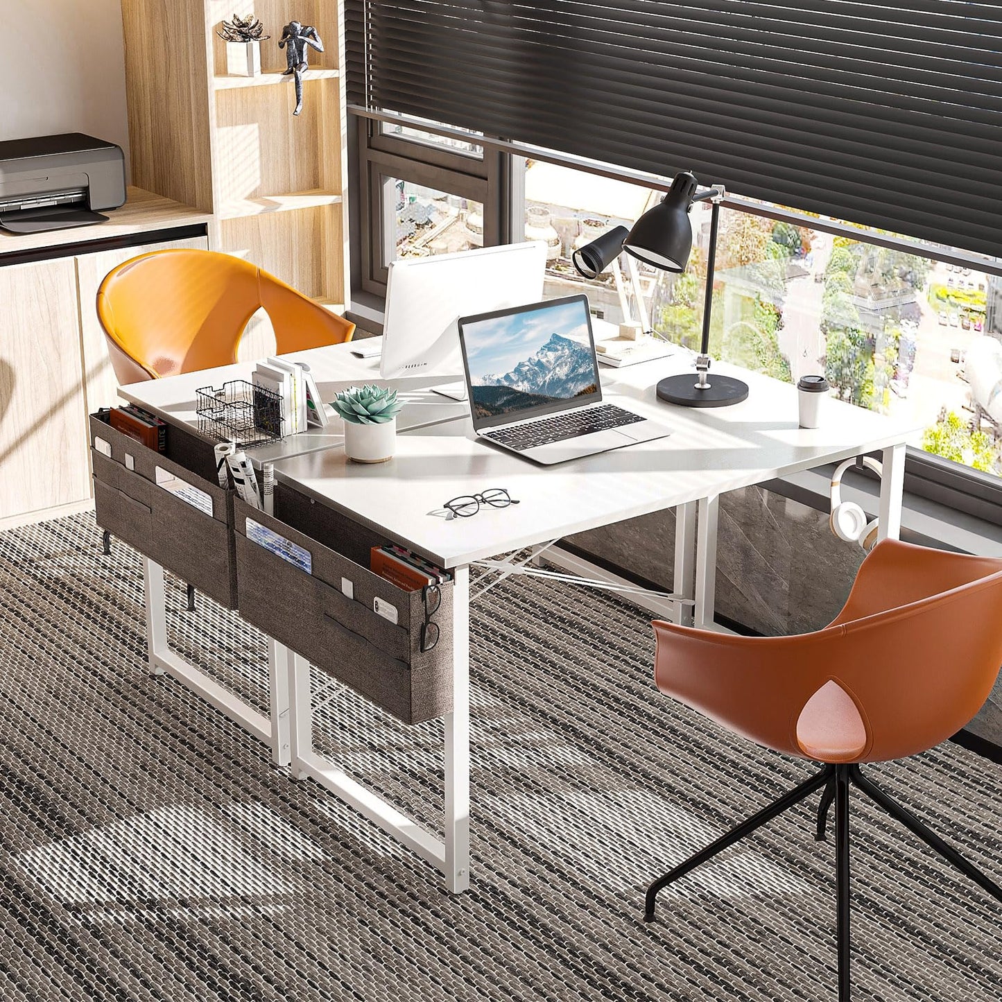 - ODK Computer Desk 40 Inch| Small Office Desk for Home Office -