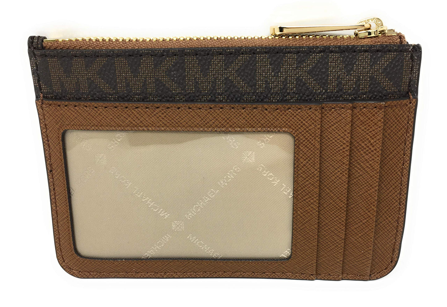 - Michael Kors Jet Set Travel Small Top Zip Coin Pouch with ID Holder -