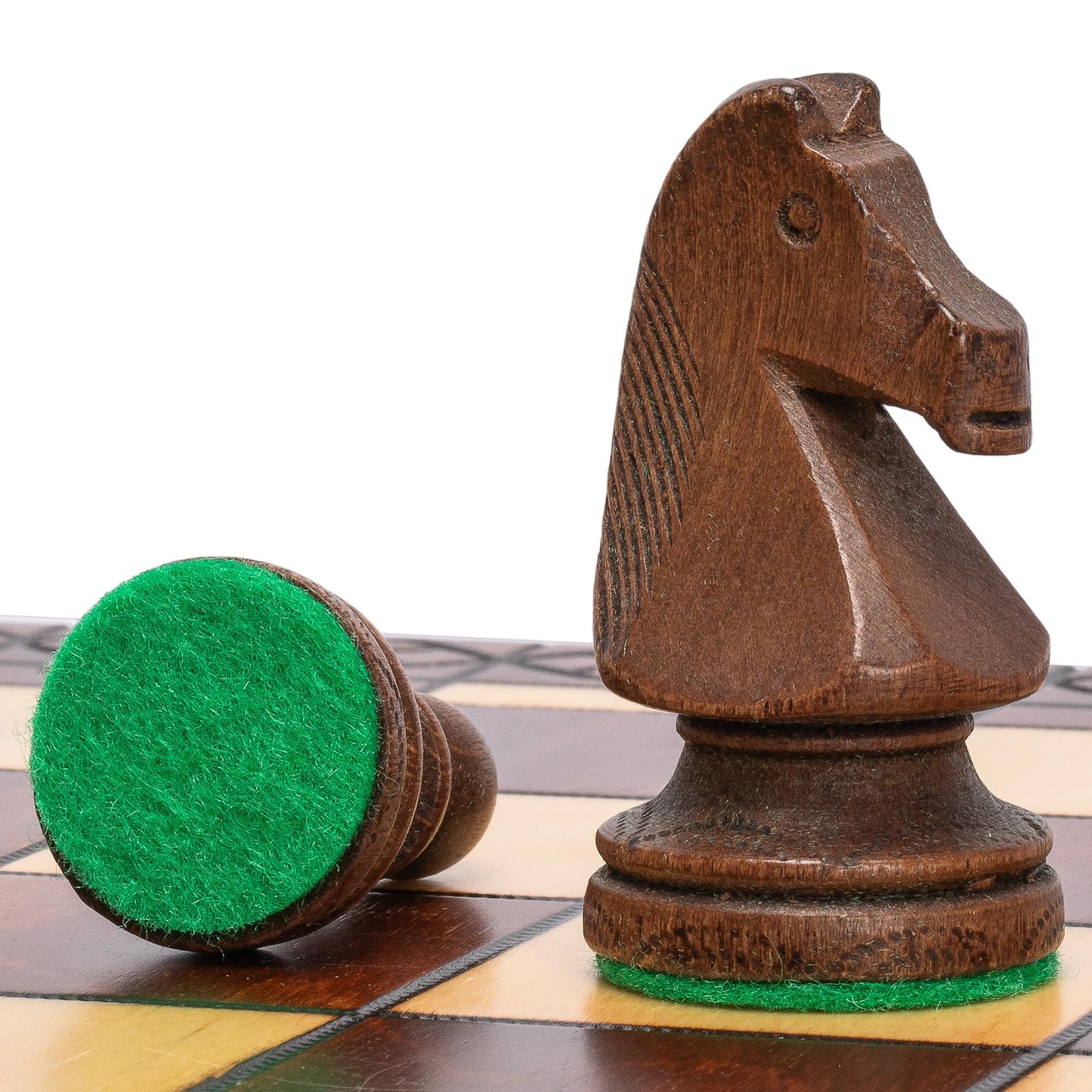 - Husaria International Folding Wooden Chess Game Set | Ambassador | 55-centimeter -