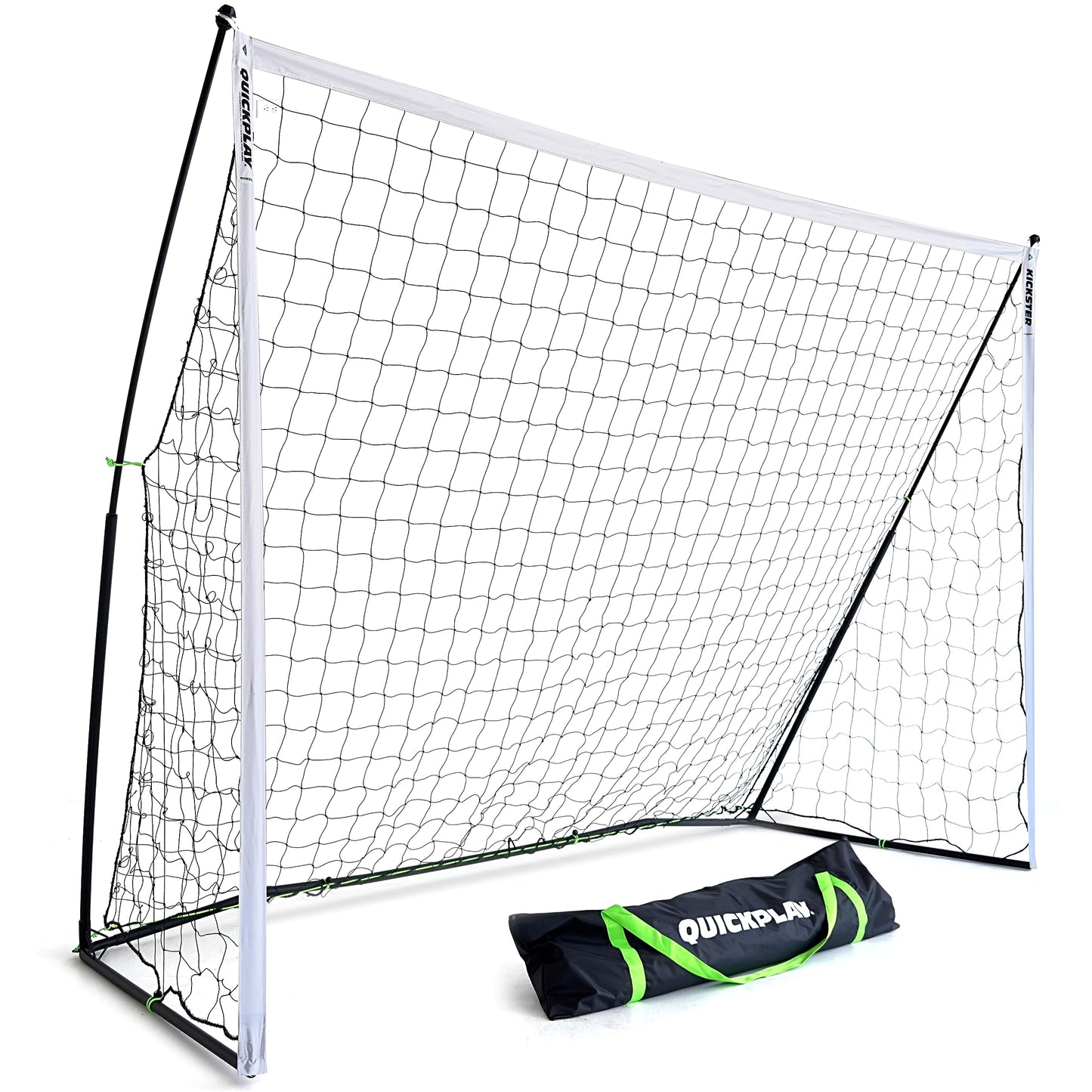 - QUICKPLAY Kickster Academy Football Goal 3x2M | Ultra Portable Football Equipment -